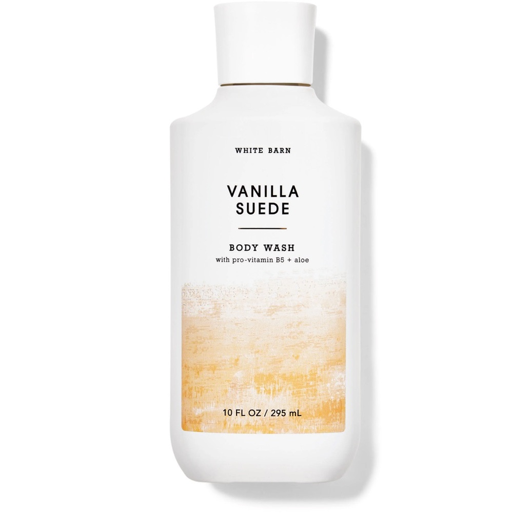 NEW!!! Vanilla Suede bath and body works shower gel